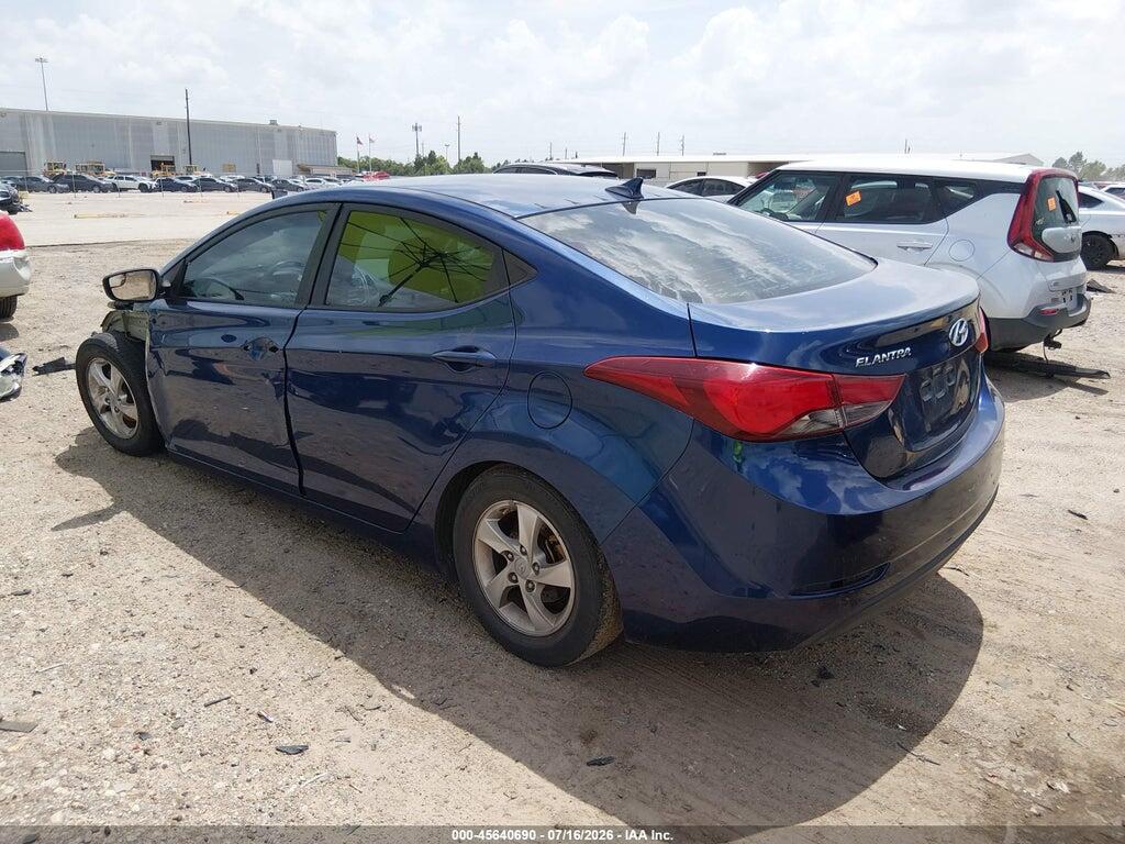5NPDH4AE4FH578531 2015 HYUNDAI ELANTRA photo no. 3