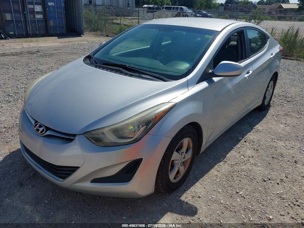 5NPDH4AE4FH650778 2015 HYUNDAI ELANTRA photo no. 2