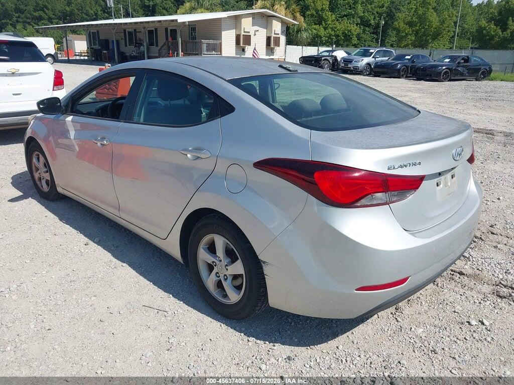 5NPDH4AE4FH650778 2015 HYUNDAI ELANTRA photo no. 3