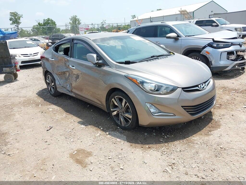 5NPDH4AE6FH585707 2015 HYUNDAI ELANTRA photo no. 1