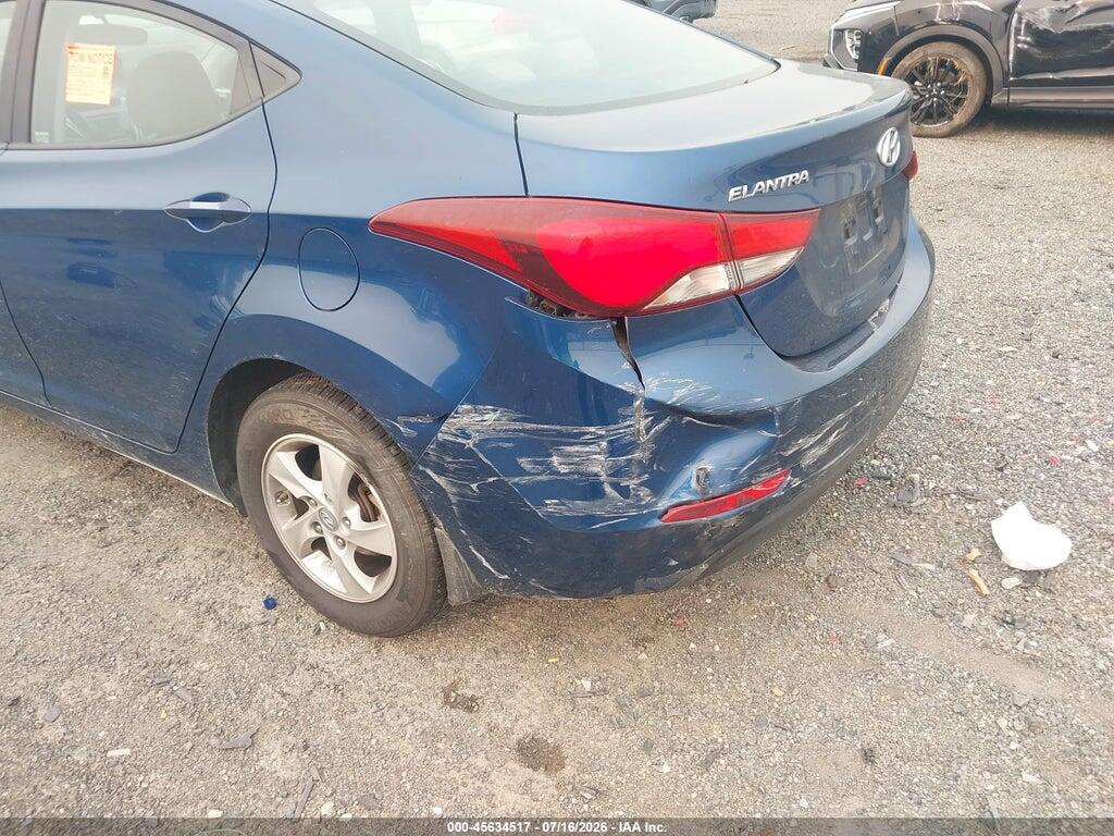 KMHDH4AE2FU443775 2015 HYUNDAI ELANTRA photo no. 6