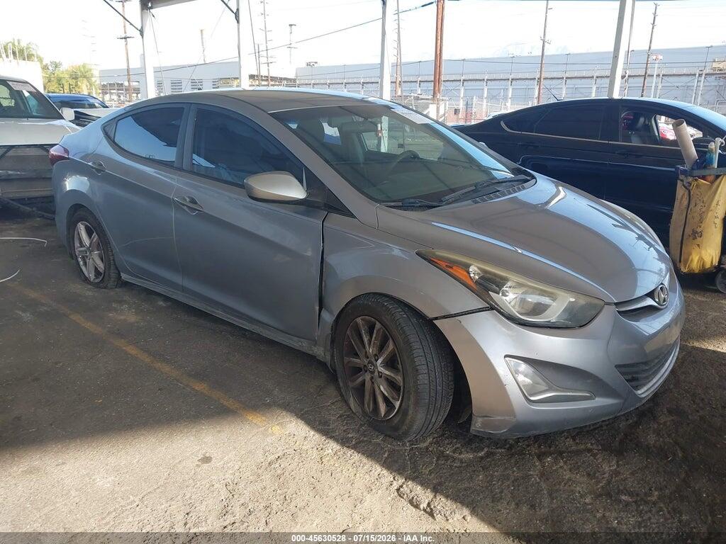 5NPDH4AEXFH610012 2015 HYUNDAI ELANTRA photo no. 1