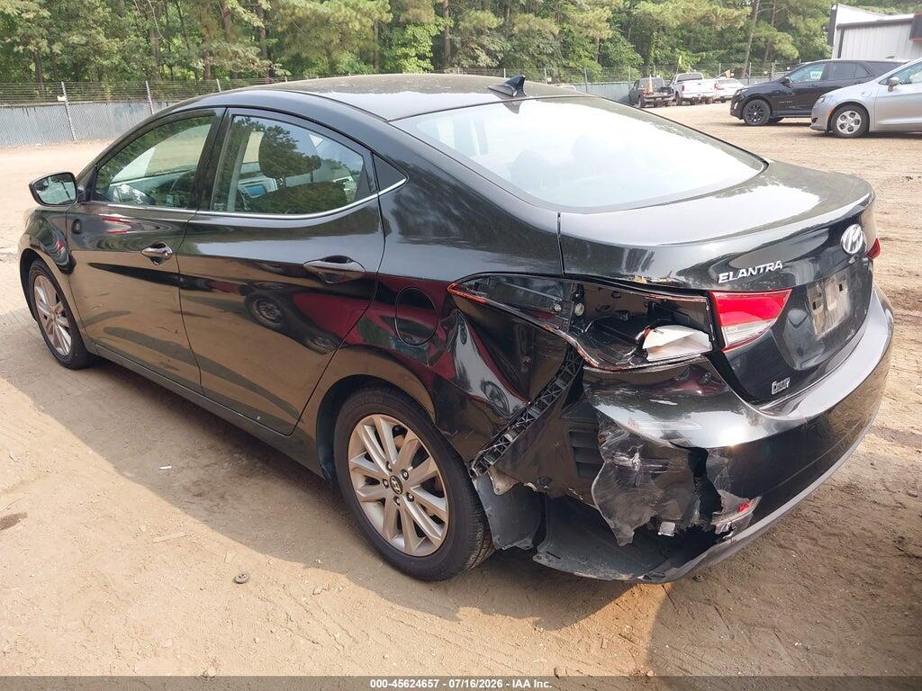 KMHDH4AE0FU235796 2015 HYUNDAI ELANTRA photo no. 3