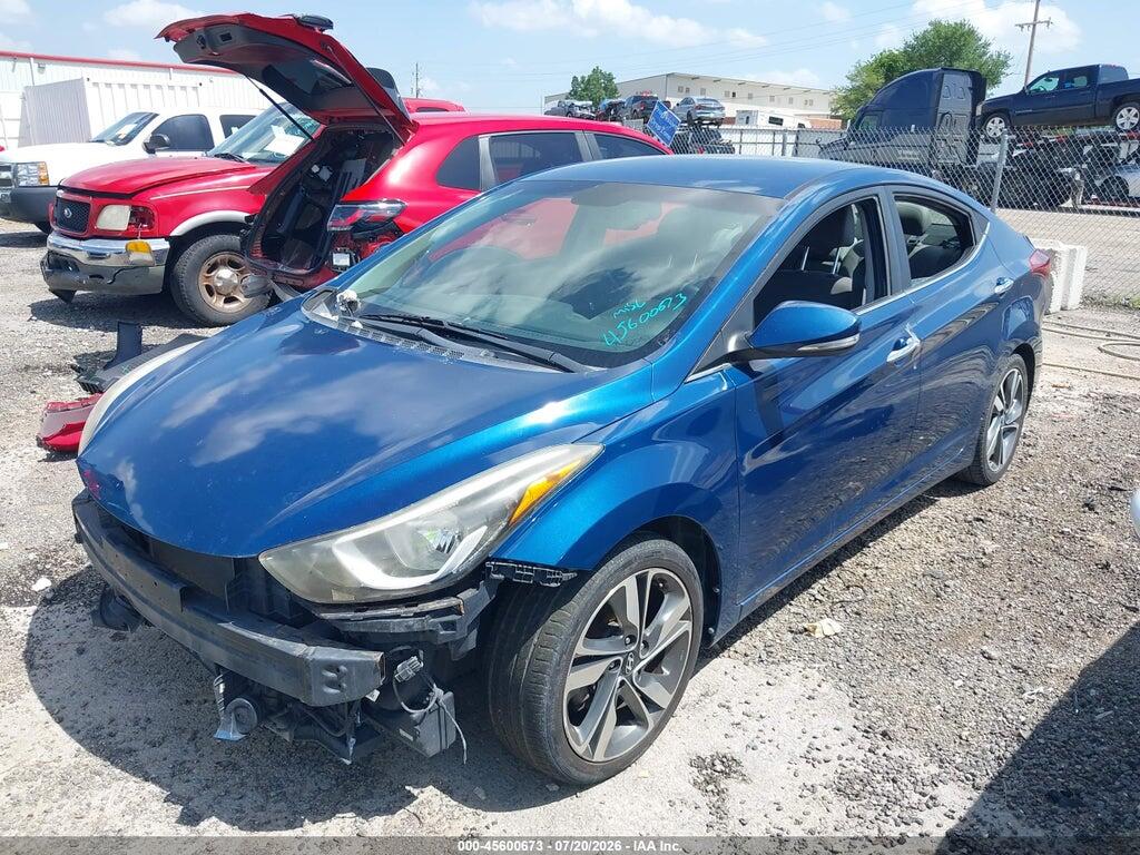 KMHDH4AE6FU359135 2015 HYUNDAI ELANTRA photo no. 2