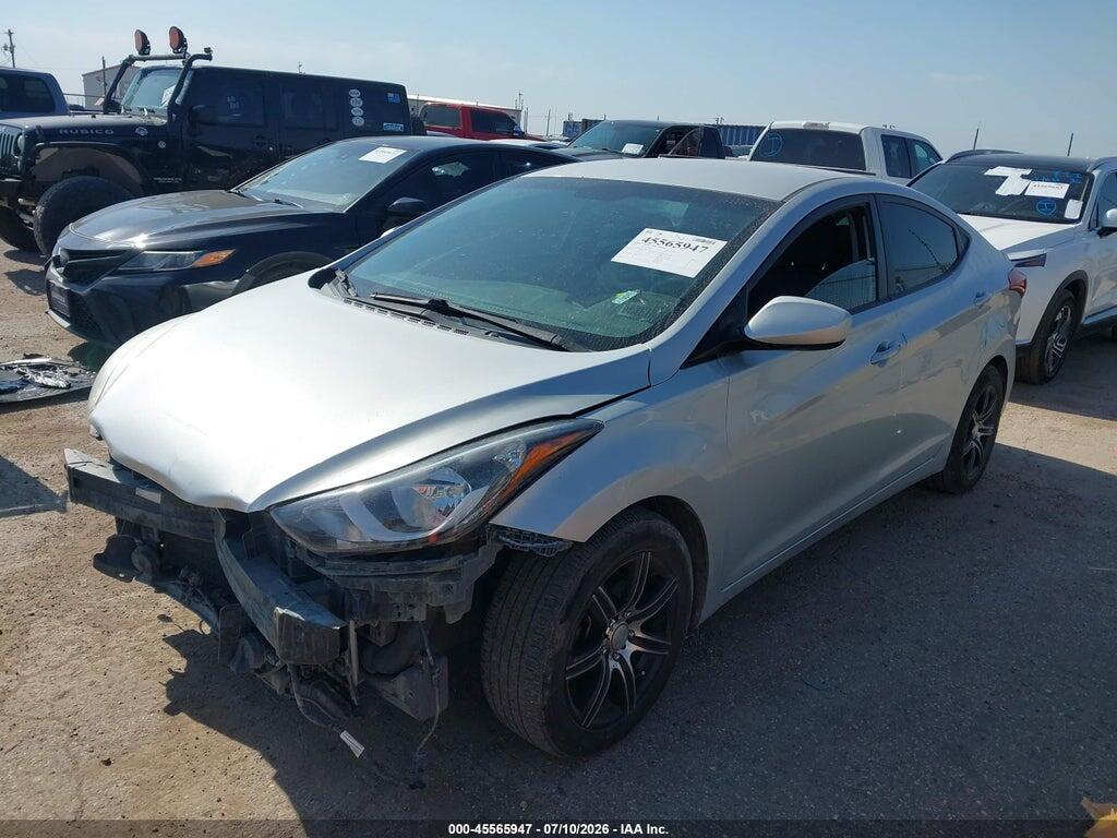 5NPDH4AE0FH626946 2015 HYUNDAI ELANTRA photo no. 2