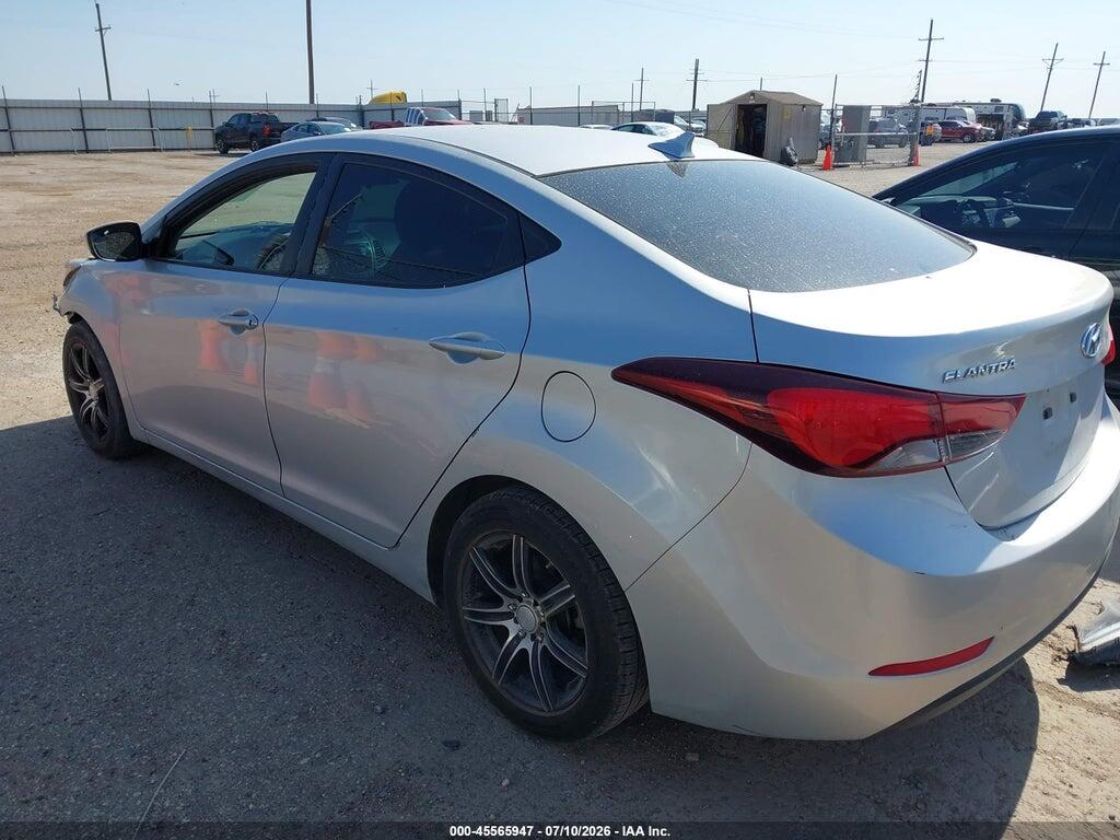 5NPDH4AE0FH626946 2015 HYUNDAI ELANTRA photo no. 3