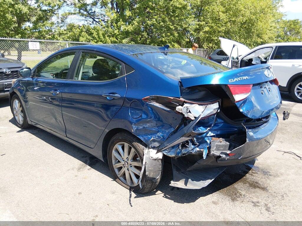KMHDH4AE3FU250549 2015 HYUNDAI ELANTRA photo no. 12
