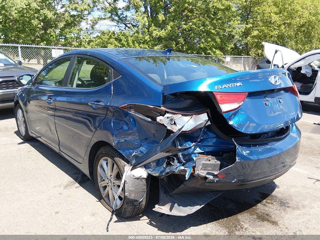 KMHDH4AE3FU250549 2015 HYUNDAI ELANTRA photo no. 3