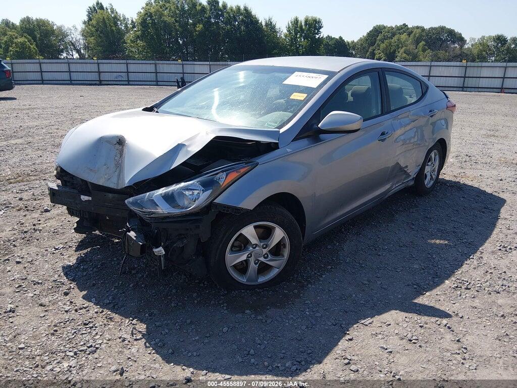 5NPDH4AE3FH563471 2015 HYUNDAI ELANTRA photo no. 2