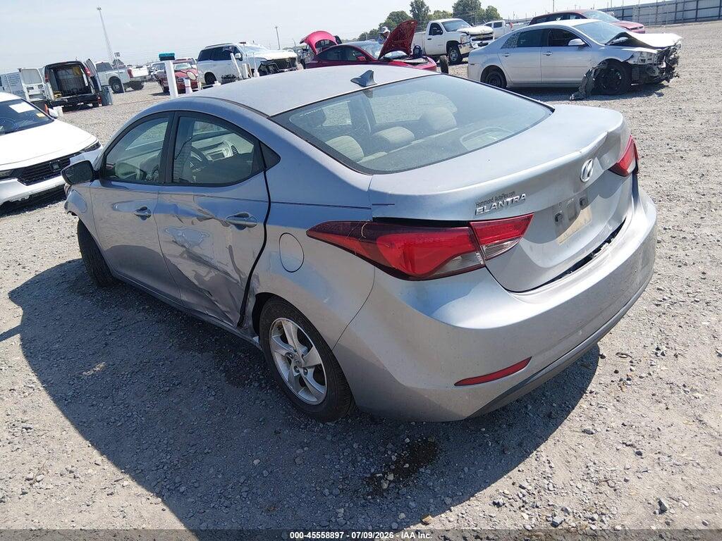 5NPDH4AE3FH563471 2015 HYUNDAI ELANTRA photo no. 3
