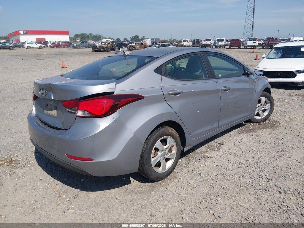 5NPDH4AE3FH563471 2015 HYUNDAI ELANTRA photo no. 4