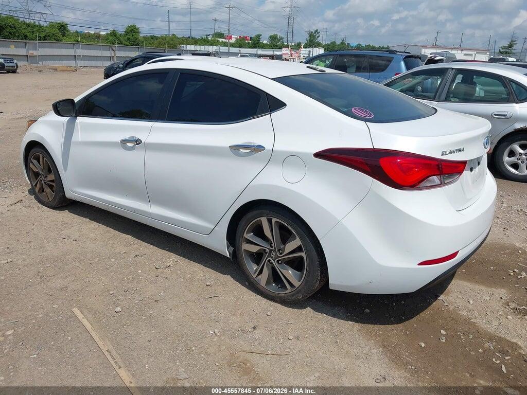 5NPDH4AE1FH649524 2015 HYUNDAI ELANTRA photo no. 3