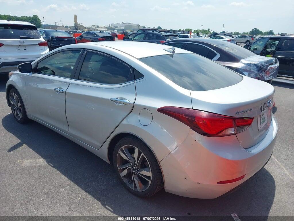 5NPDH4AE9FH574572 2015 HYUNDAI ELANTRA photo no. 3
