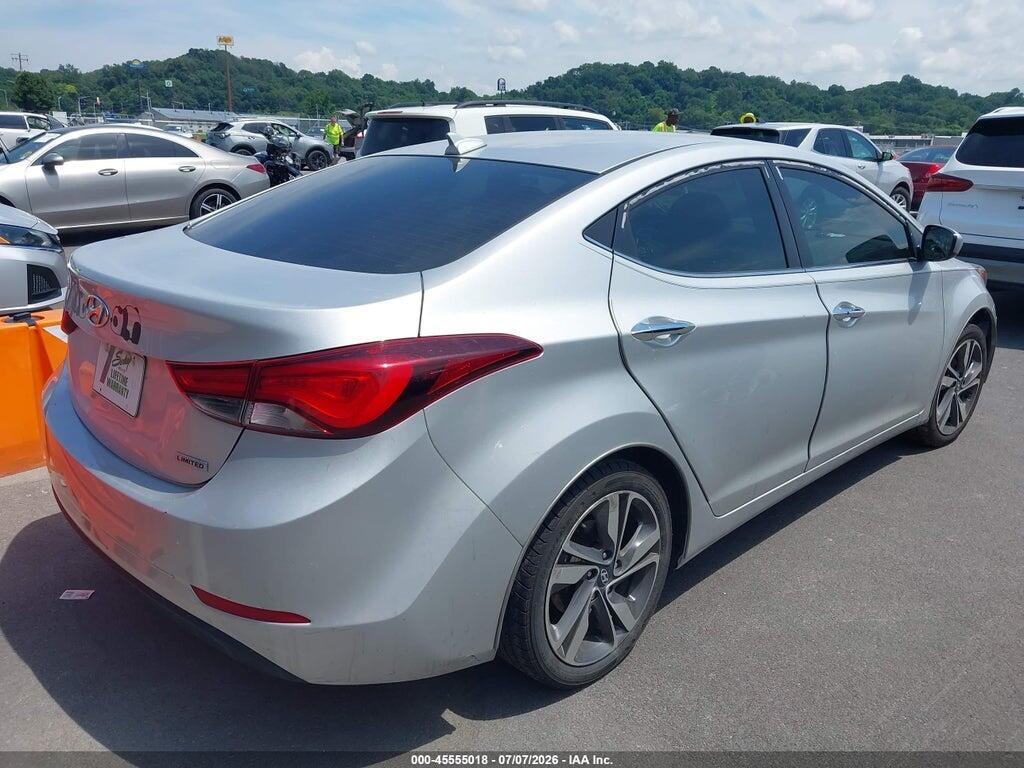5NPDH4AE9FH574572 2015 HYUNDAI ELANTRA photo no. 4