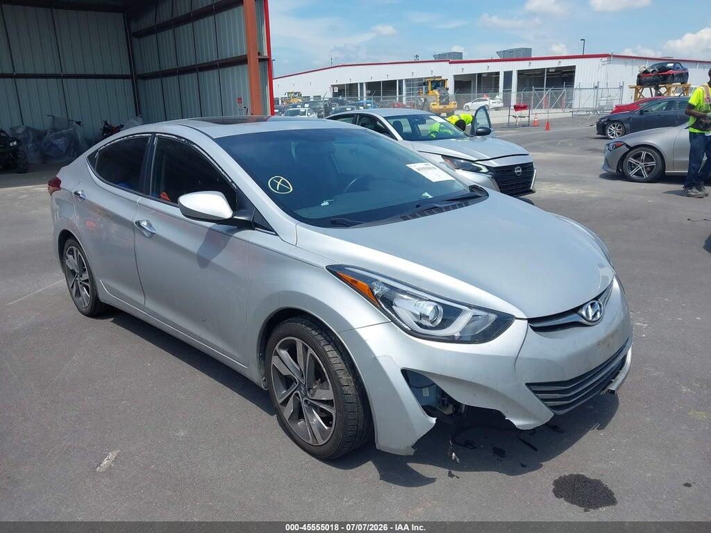 5NPDH4AE9FH574572 2015 HYUNDAI ELANTRA photo no. 6