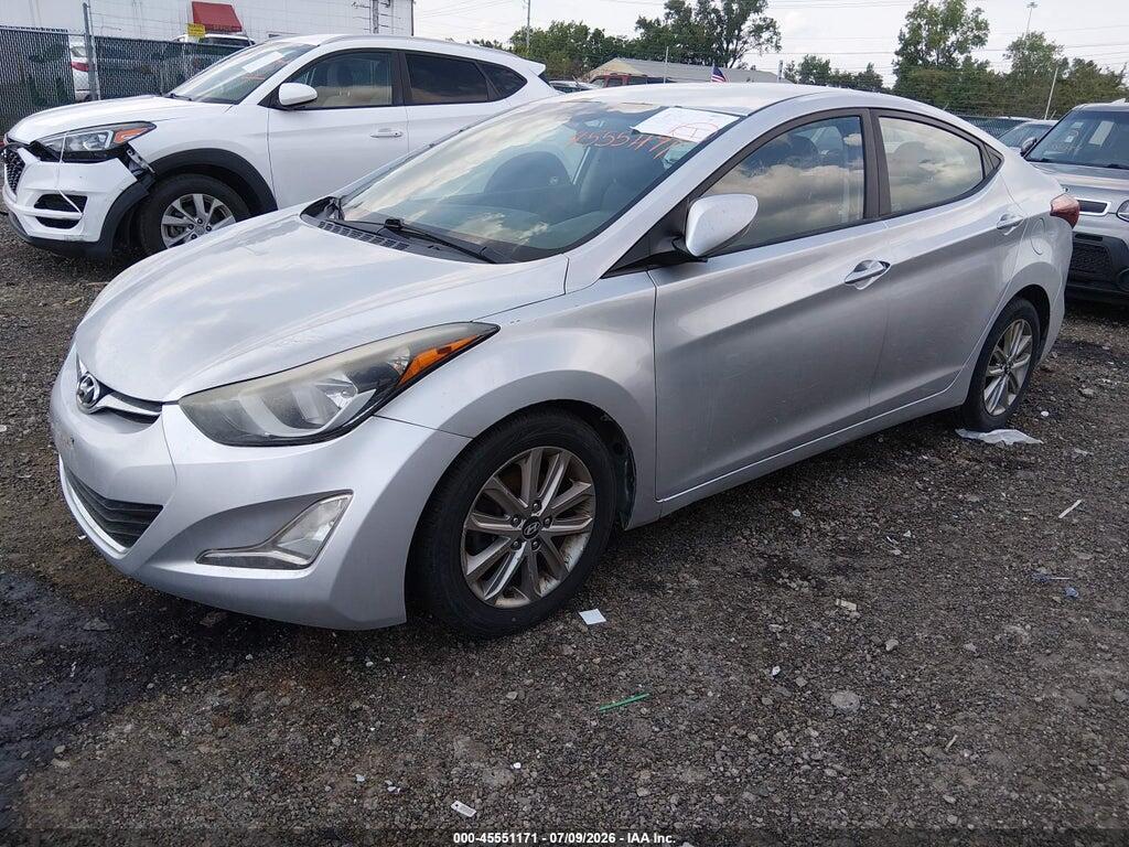 5NPDH4AEXFH549986 2015 HYUNDAI ELANTRA photo no. 2