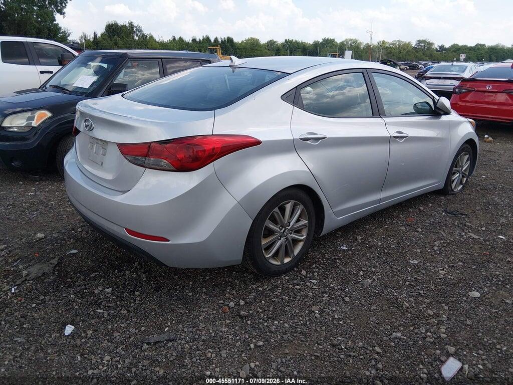 5NPDH4AEXFH549986 2015 HYUNDAI ELANTRA photo no. 4