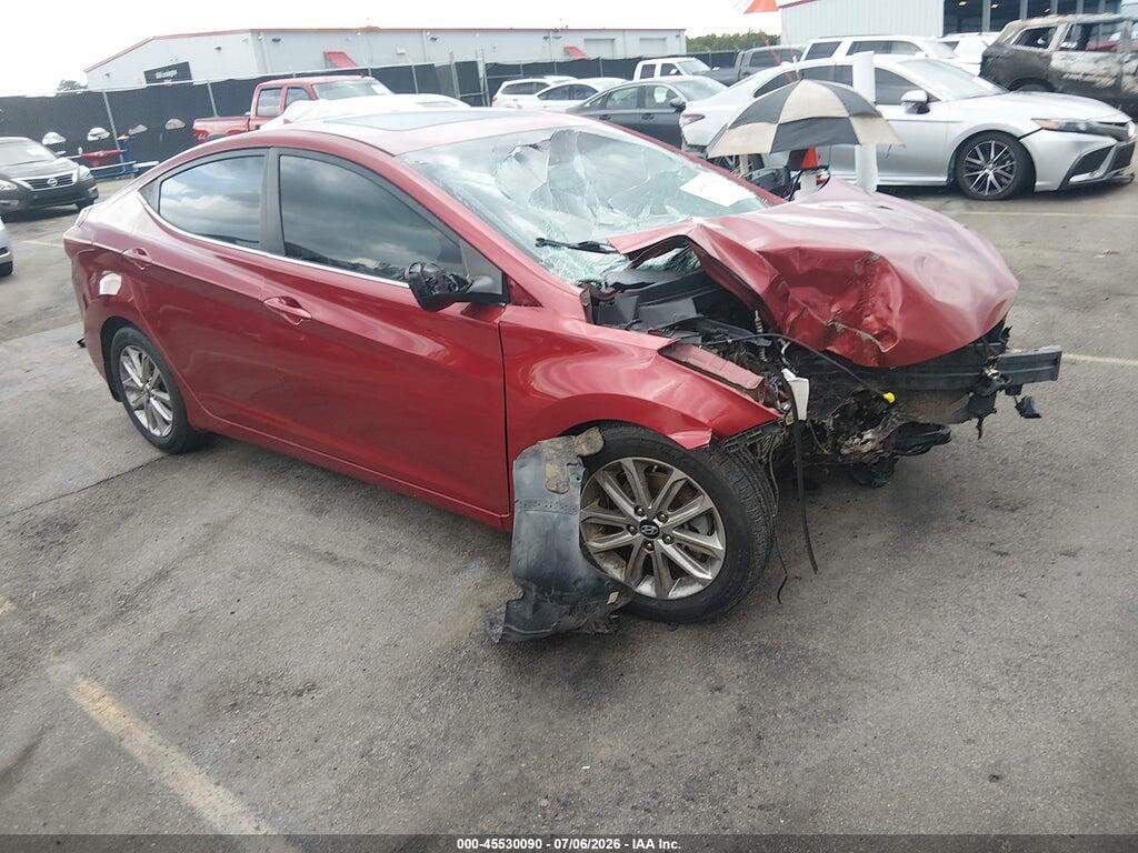 5NPDH4AE1FH591902 2015 HYUNDAI ELANTRA photo no. 1