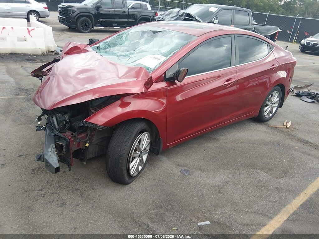 5NPDH4AE1FH591902 2015 HYUNDAI ELANTRA photo no. 2