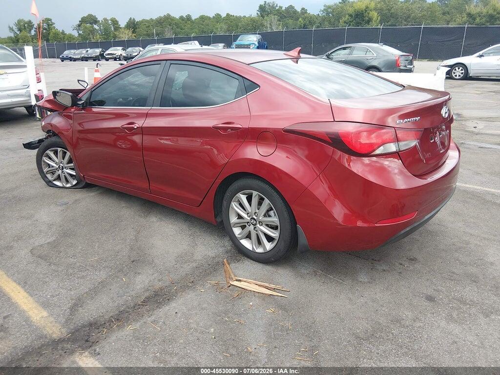 5NPDH4AE1FH591902 2015 HYUNDAI ELANTRA photo no. 3