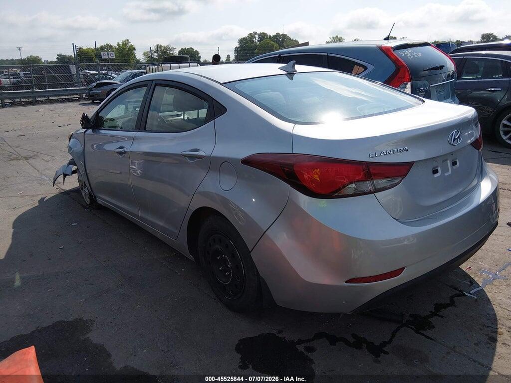 KMHDH4AEXFU362457 2015 HYUNDAI ELANTRA photo no. 3