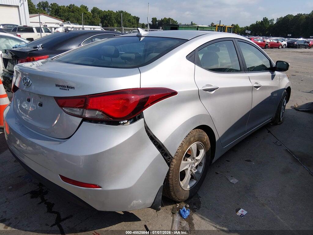 KMHDH4AEXFU362457 2015 HYUNDAI ELANTRA photo no. 4