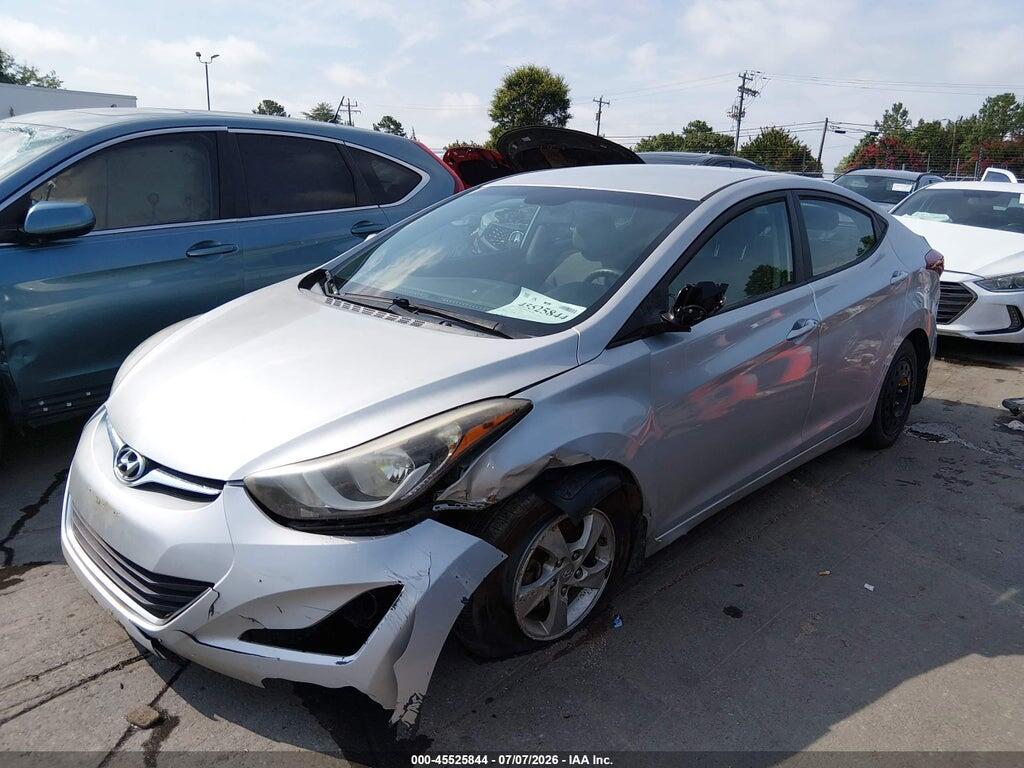KMHDH4AEXFU362457 2015 HYUNDAI ELANTRA photo no. 6