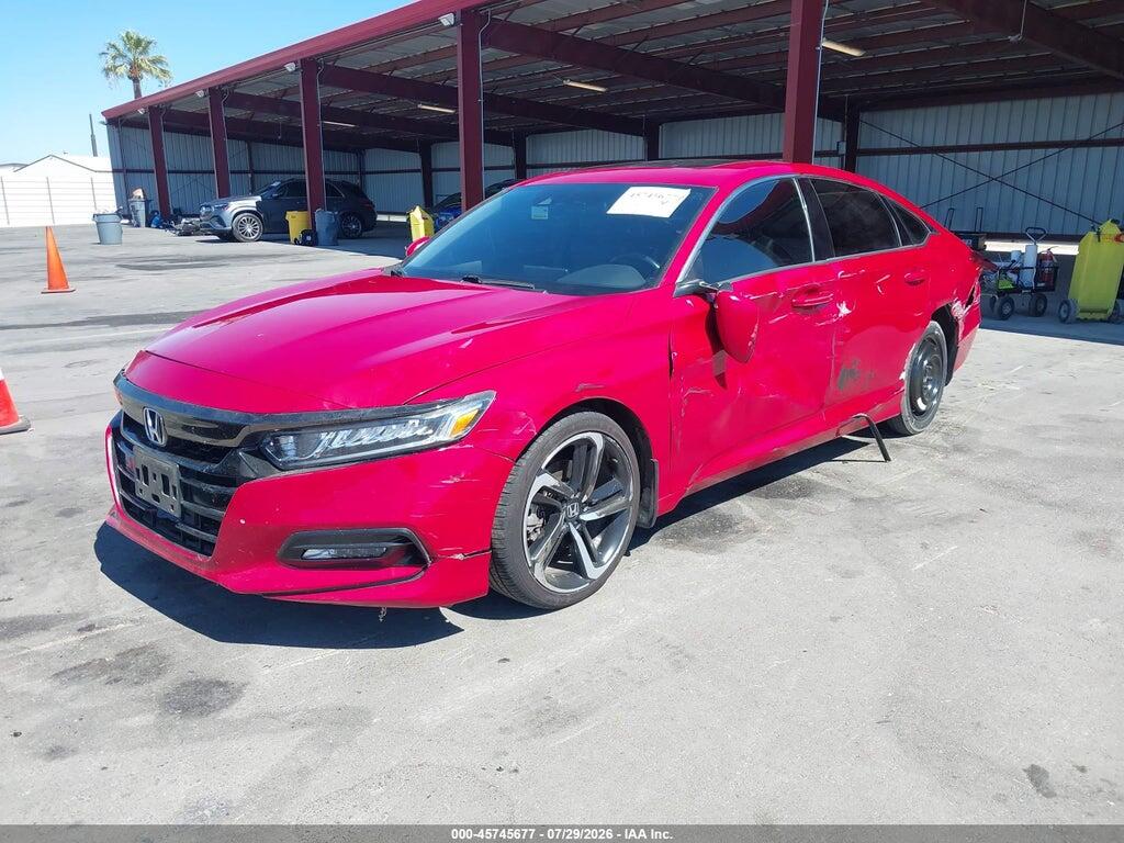 1HGCV2F39JA015282 2018 HONDA ACCORD photo no. 2