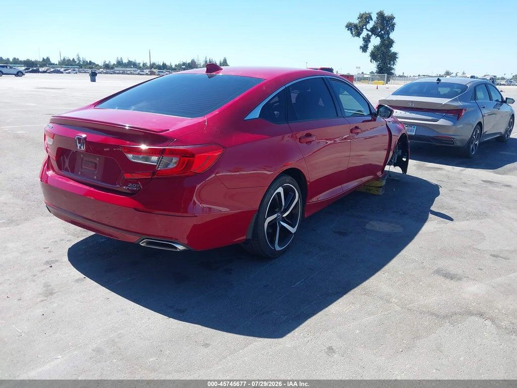 1HGCV2F39JA015282 2018 HONDA ACCORD photo no. 4