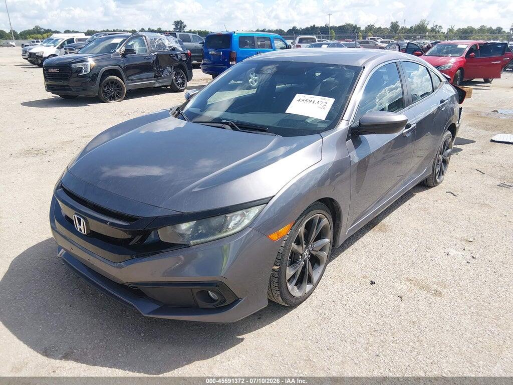 19XFC2F88KE004012 2019 HONDA CIVIC photo no. 2