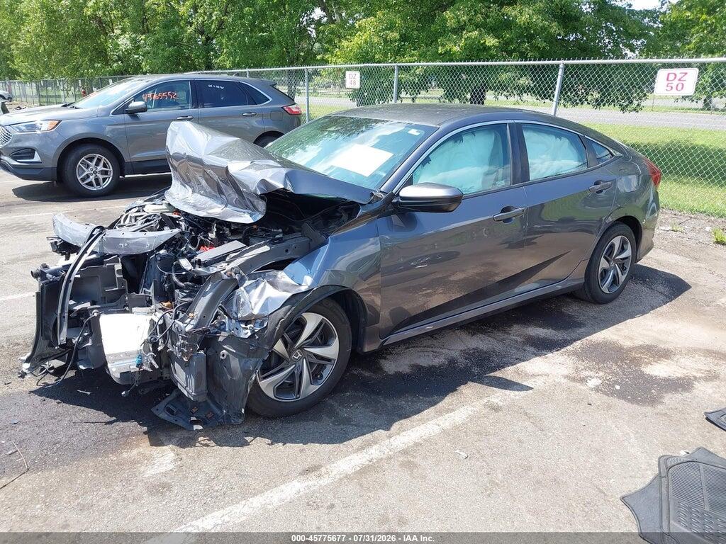 2HGFC2F67KH591484 2019 HONDA CIVIC photo no. 2