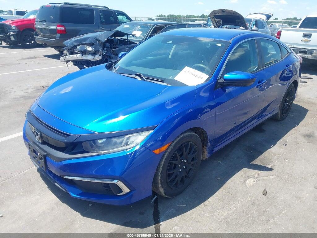 2HGFC2F60KH549450 2019 HONDA CIVIC photo no. 2