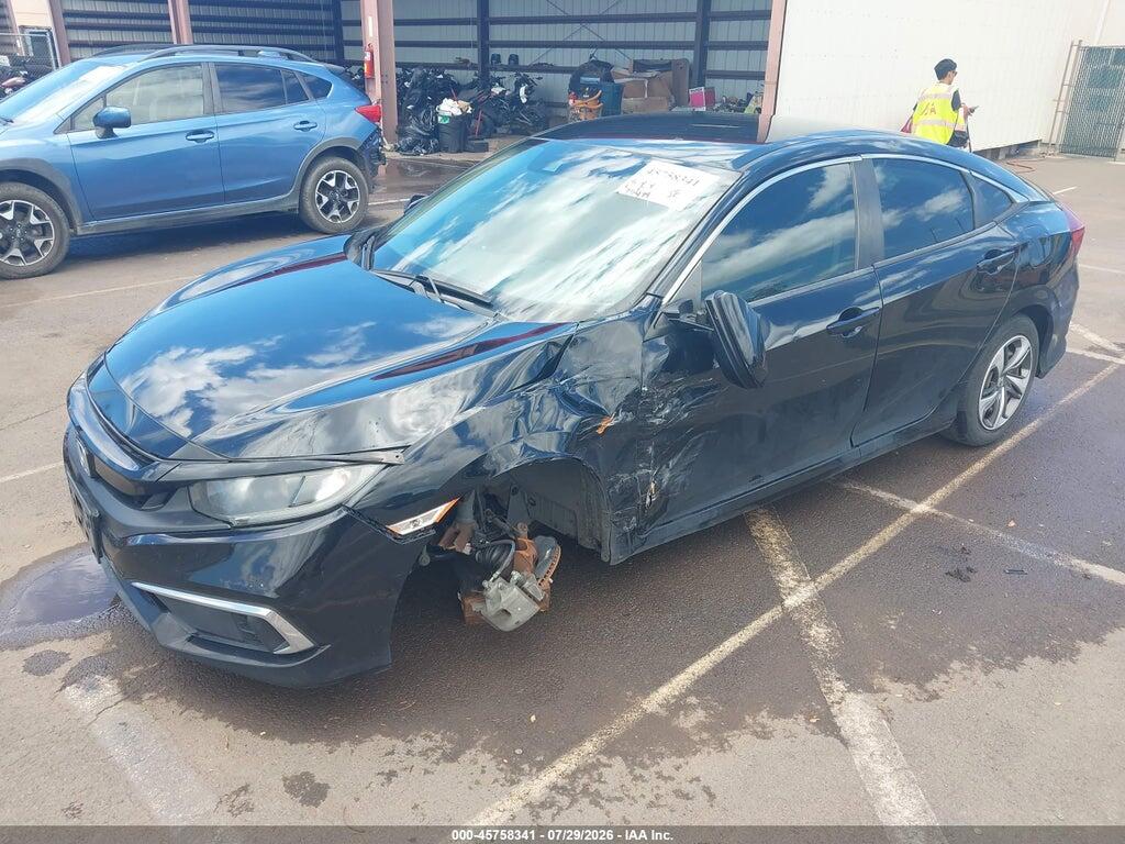 19XFC2F6XKE207918 2019 HONDA CIVIC photo no. 2