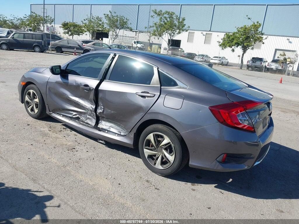 2HGFC2F63KH576318 2019 HONDA CIVIC photo no. 3
