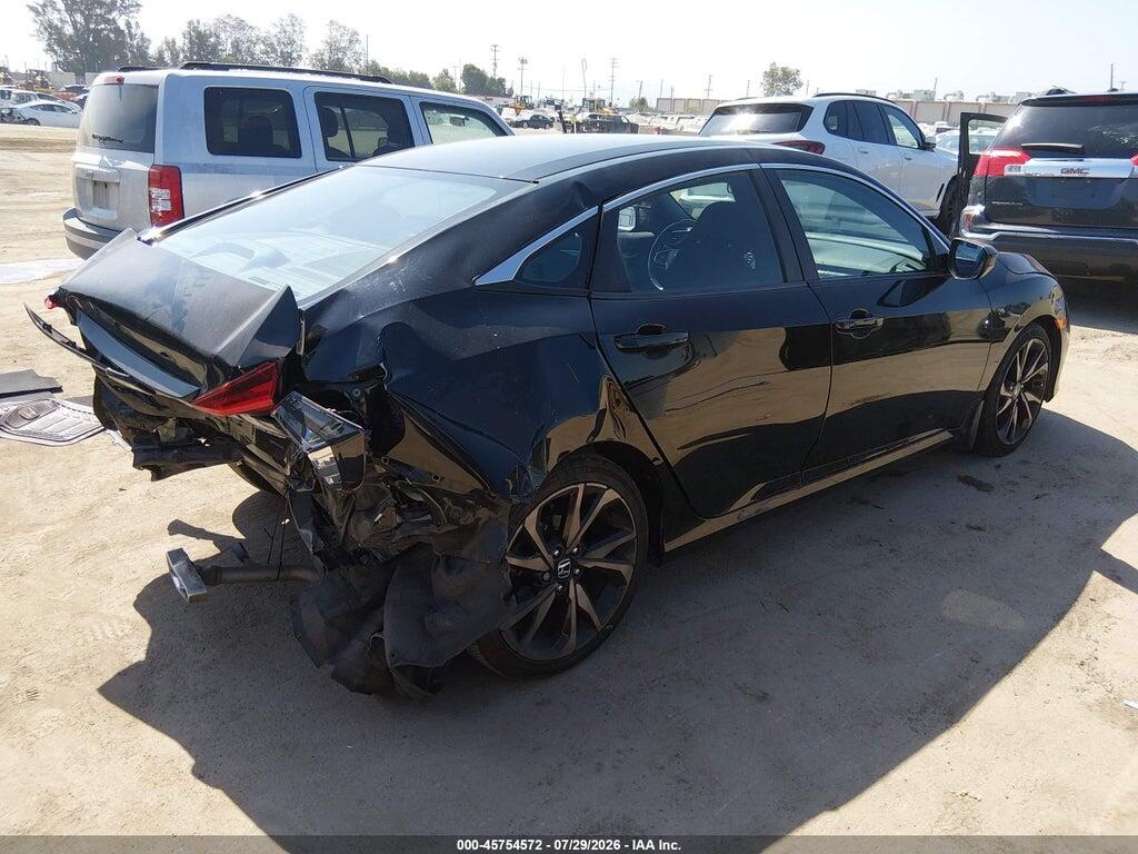 2HGFC2F80KH551832 2019 HONDA CIVIC photo no. 4