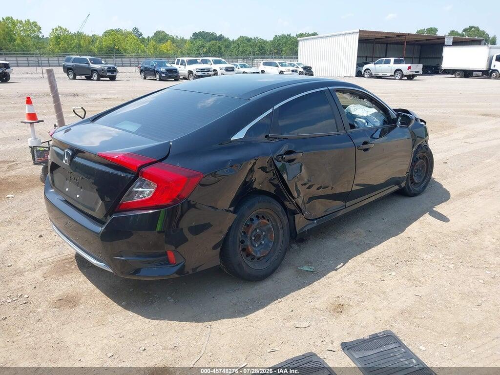 2HGFC2F67KH605464 2019 HONDA CIVIC photo no. 4