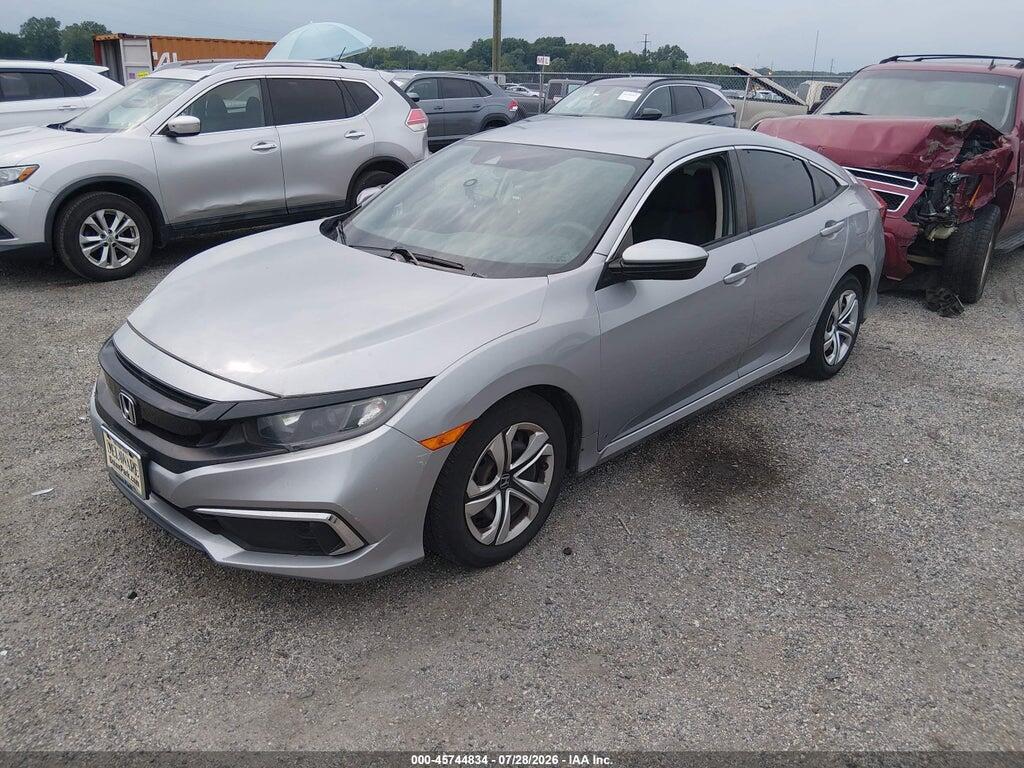 2HGFC2F65KH591984 2019 HONDA CIVIC photo no. 2