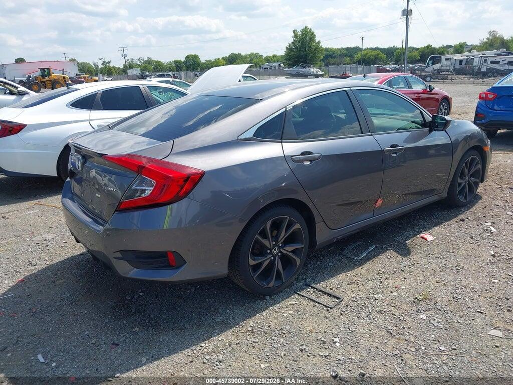 19XFC2F86KE023576 2019 HONDA CIVIC photo no. 4