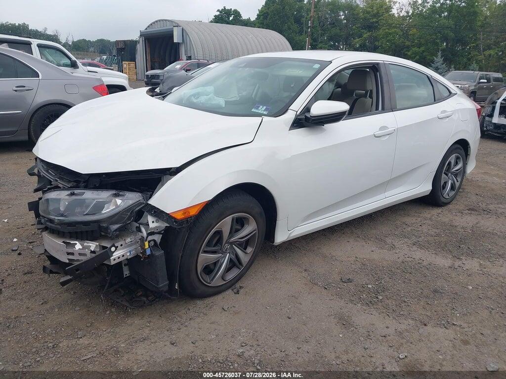 2HGFC2F63KH555825 2019 HONDA CIVIC photo no. 2