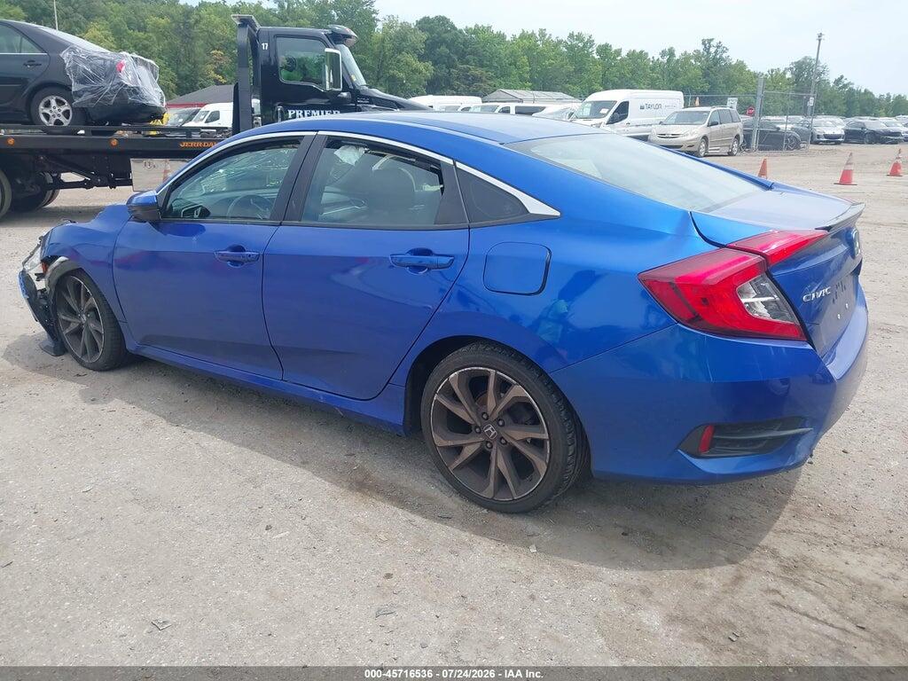 2HGFC2F8XKH578777 2019 HONDA CIVIC photo no. 3