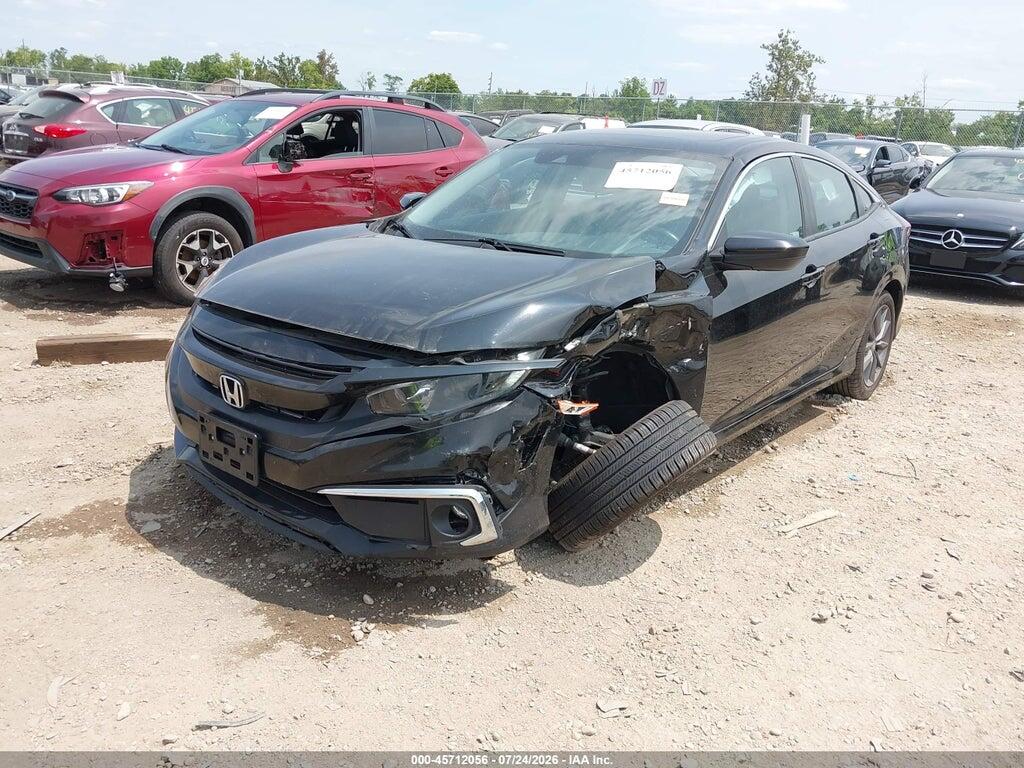 19XFC1F37KE007546 2019 HONDA CIVIC photo no. 2