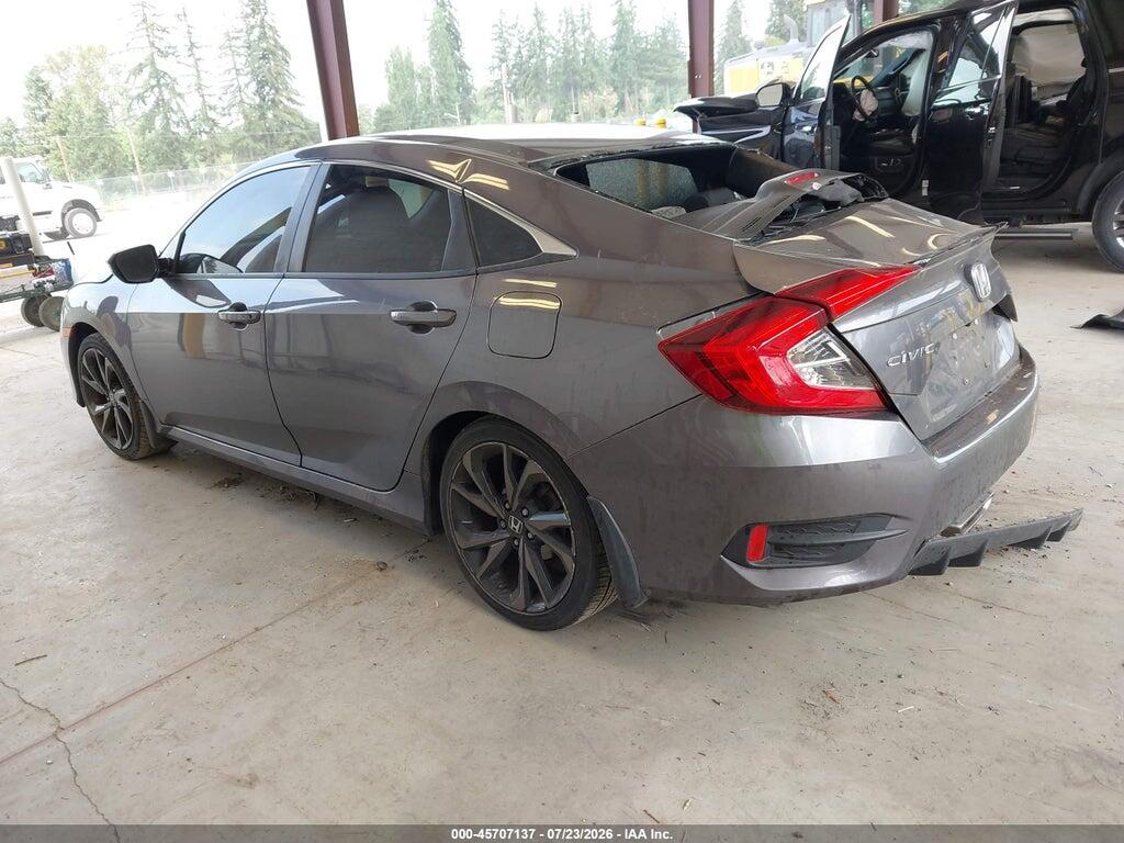 19XFC2F82KE213262 2019 HONDA CIVIC photo no. 3