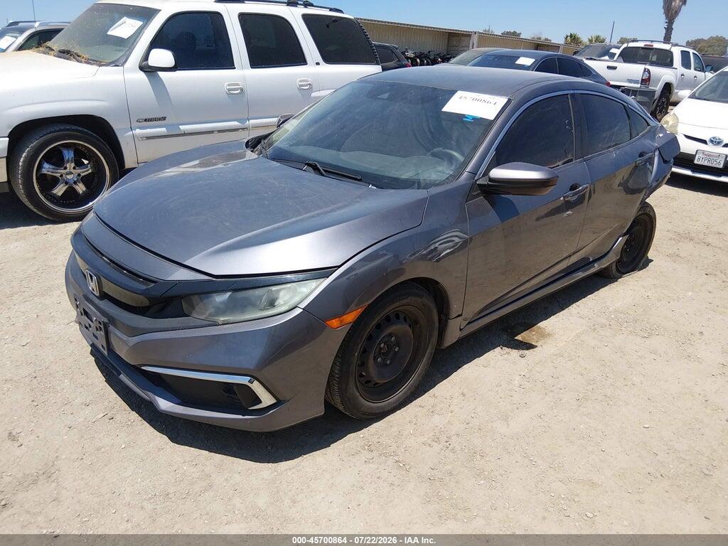 2HGFC2F67KH537800 2019 HONDA CIVIC photo no. 2