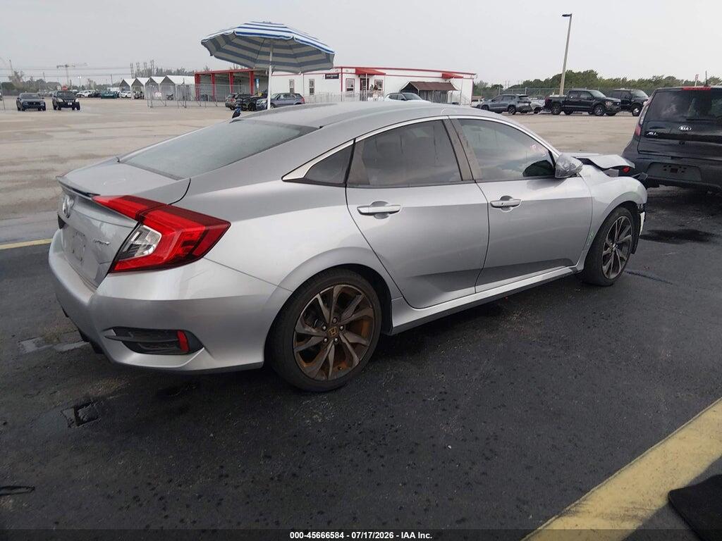 2HGFC2F84KH579813 2019 HONDA CIVIC photo no. 4