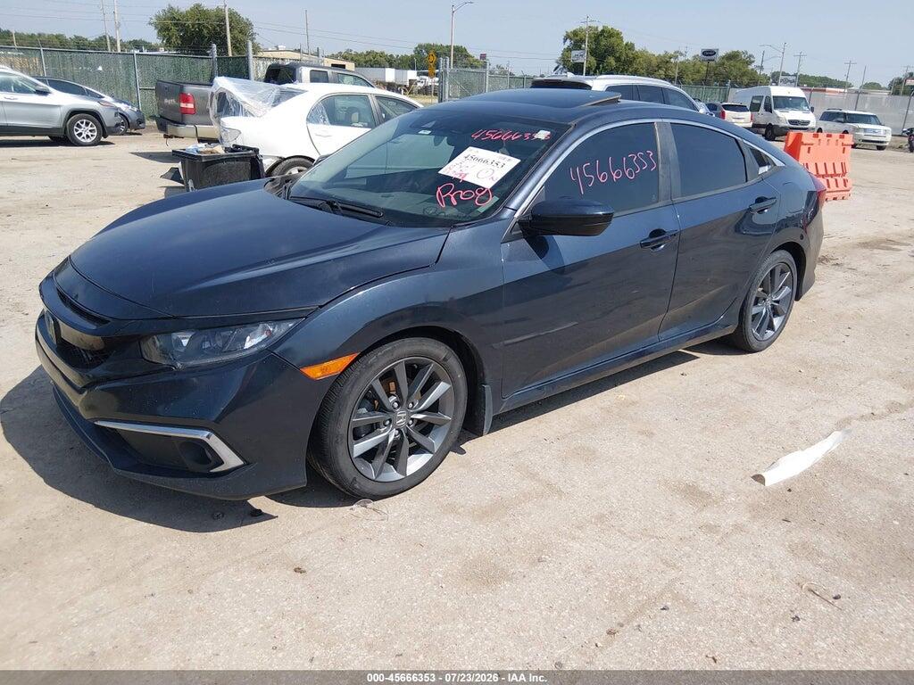 JHMFC1F39KX012598 2019 HONDA CIVIC photo no. 2