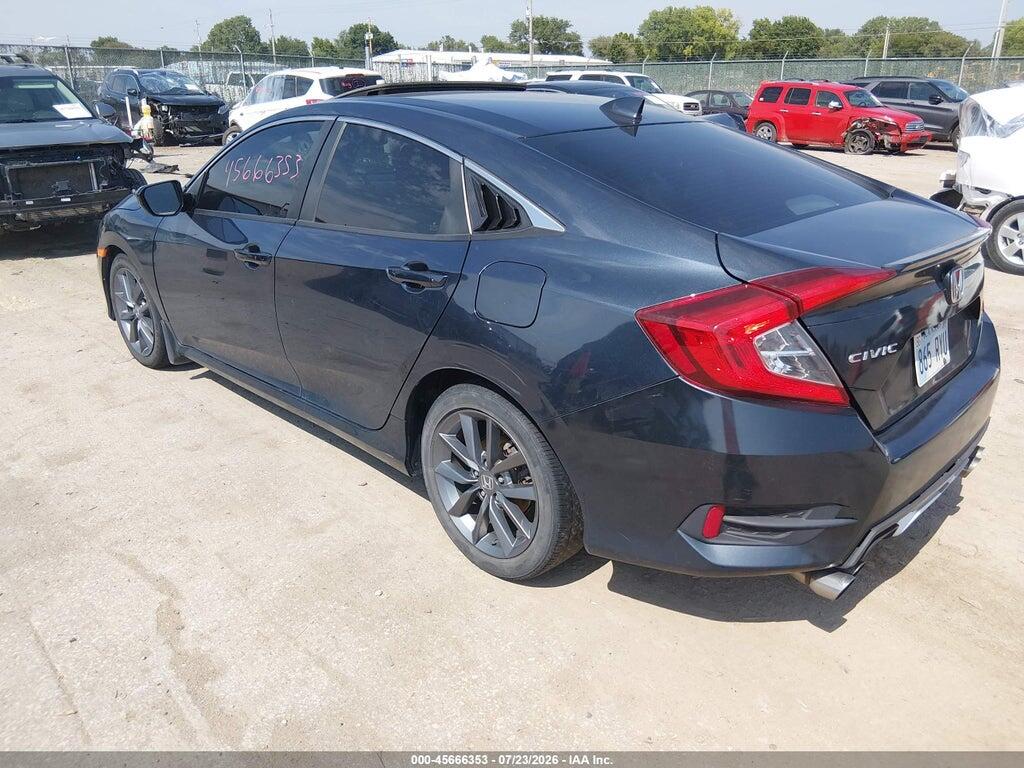 JHMFC1F39KX012598 2019 HONDA CIVIC photo no. 3