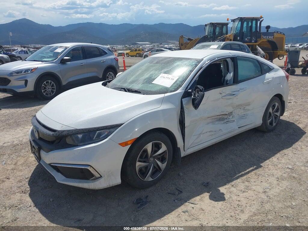 19XFC2F60KE035432 2019 HONDA CIVIC photo no. 2