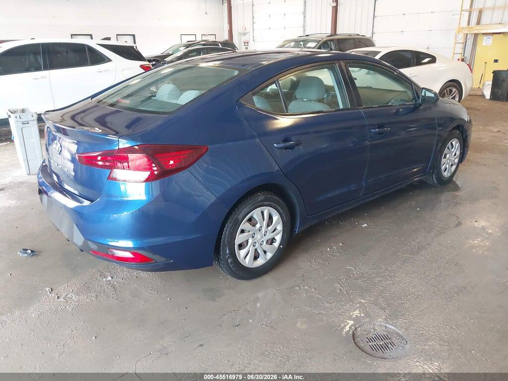5NPD74LF4LH609975 2020 HYUNDAI ELANTRA photo no. 4