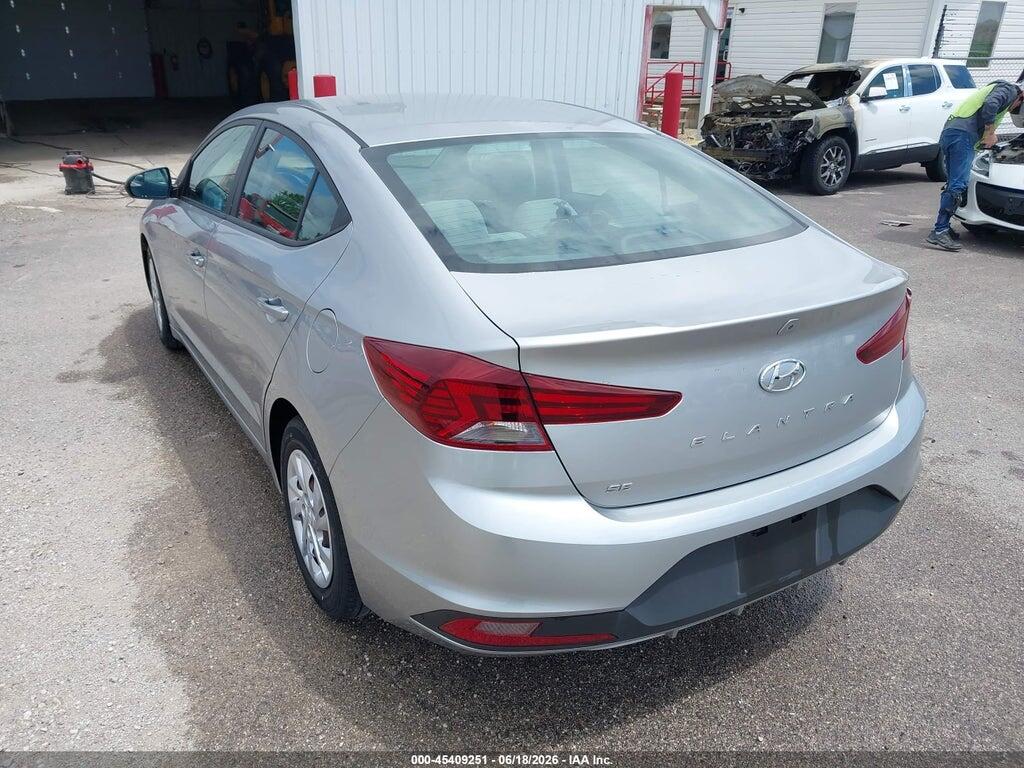 5NPD74LF8LH612202 2020 HYUNDAI ELANTRA photo no. 3