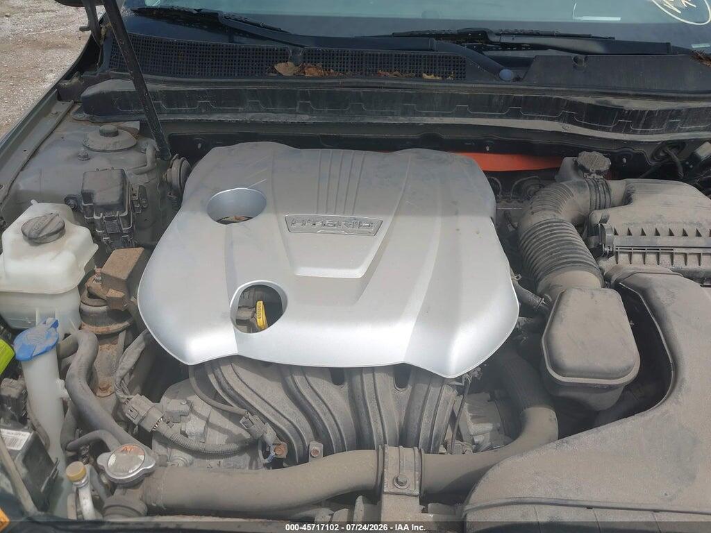 KNAGM4ADXD5041284 2013 KIA OPTIMA HYBRID photo no. 10